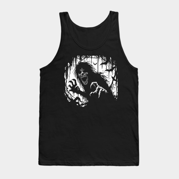 void horror Tank Top by TaevasDesign